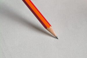 鉛筆と紙